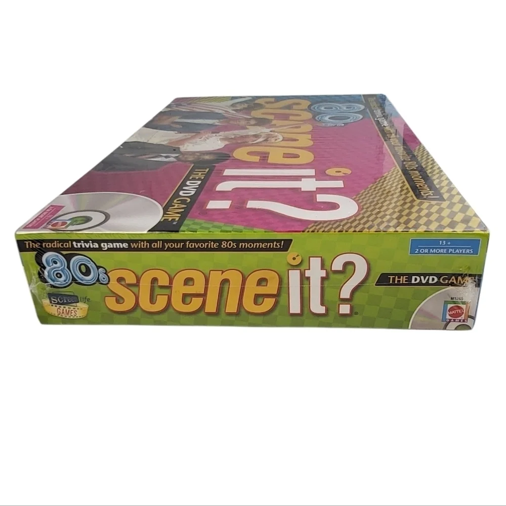 80s Scene It? Trivia DVD Game